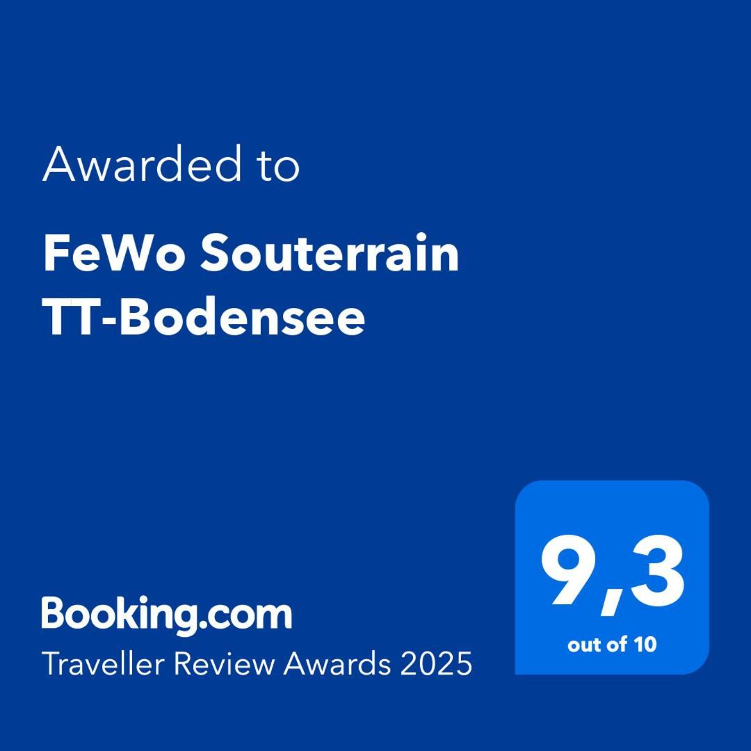Fewo Souterrain Tt-Bodensee Tettnang Esterno foto